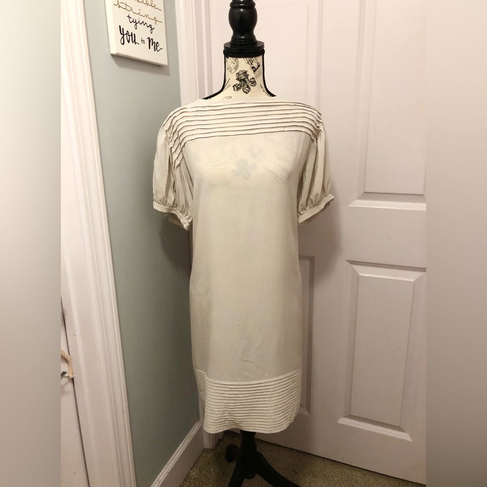 Fendi Silk Pleated Dress